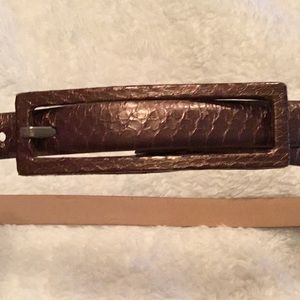 WCM New York Rare Vintage Leather Belt